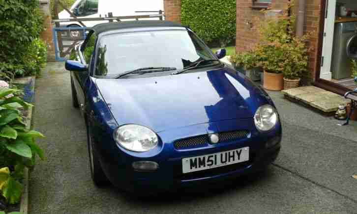 MG F 2001. MG car from United Kingdom