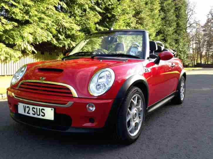 cooper s convertible red