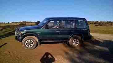 Mitshubishi shogun. Mitsubishi car from United Kingdom