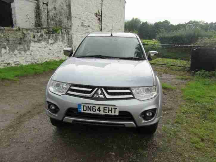 mitsubishi l200 warrior 4x4 double cab pick up 2.5 diesel 2014 64 plate