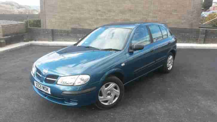 nissan almera 1.5 petrol, 2001, new mot