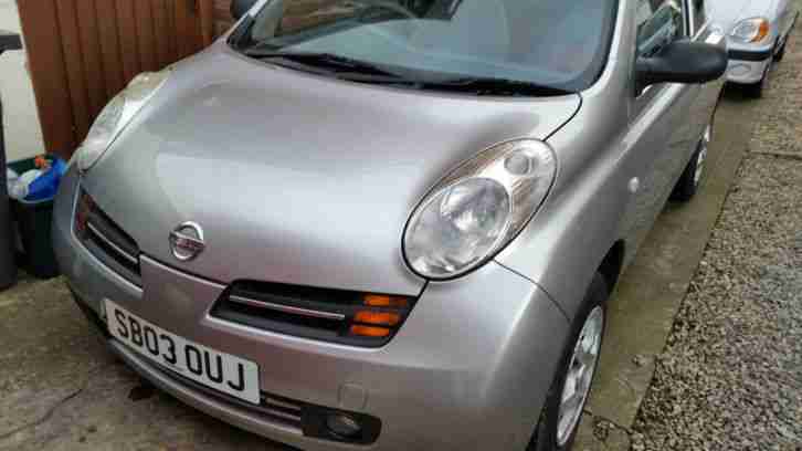 nissan micra low mileage 2003