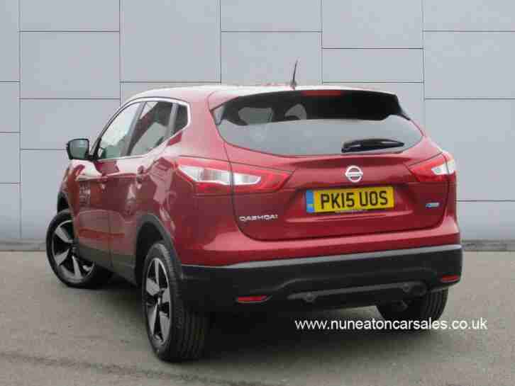 NISSAN QASHQAI DCI N-TEC Red Manual Diesel, 2015