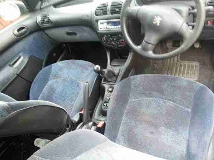 peugeot 206 1.4Lx 2000(W)