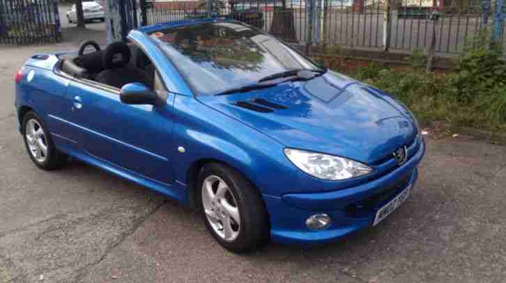 peugeot 206 cc 1.6 convertible auto 2002 71000 miles