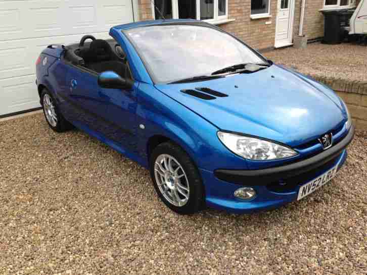 peugeot 206 cc convertible 1.6