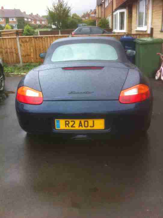 porsche boxster 2.5 tiptronic full service history rarel drives superb w.h.y