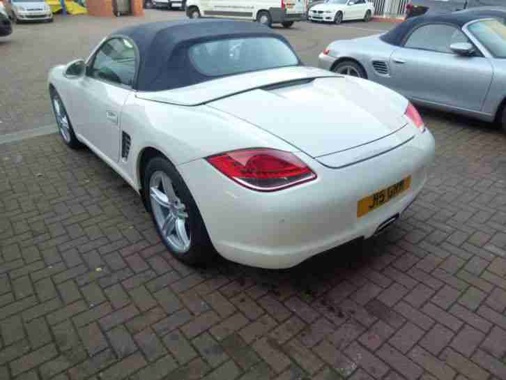 porsche boxster 2.9 white 2011 MANUAL