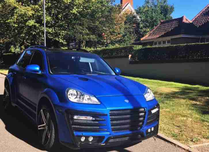 porsche cayenne 3.2 v6 gemballa gt550 biturbo