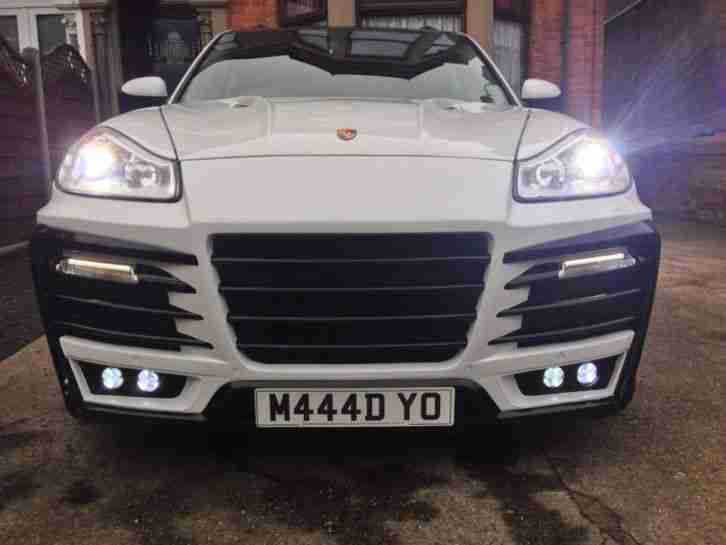 porsche cayenne S 4.5 2005 WHITE TIPTRONIC FSH ALL EXTRAS TURBO PX WELCOME *