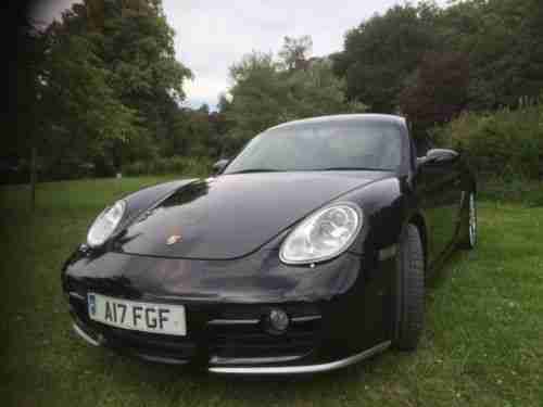 porsche cayman s 2006 3.4 gloss black stunning