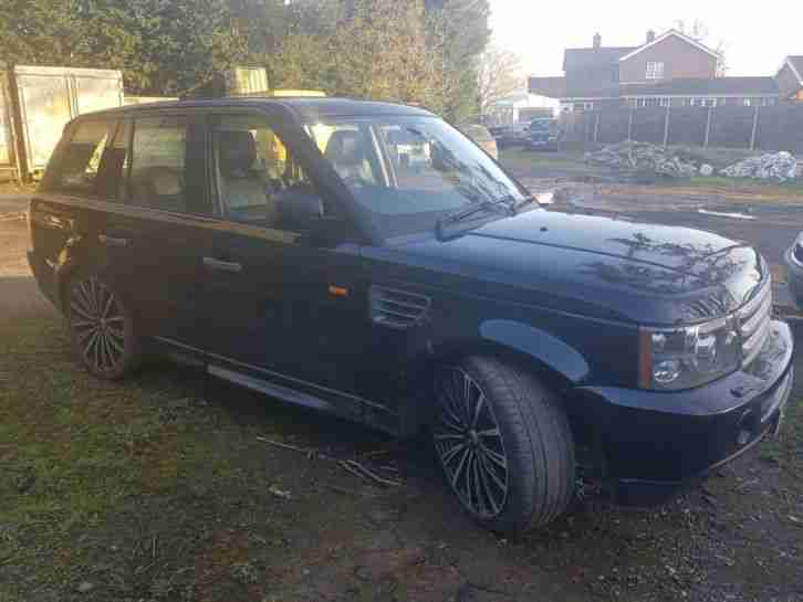 range rover sport 2007 tdv6 needs engine repair 22 inch alloys good cond