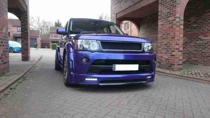 range rover sport facelift modified autobiography wide arch custom bespoke