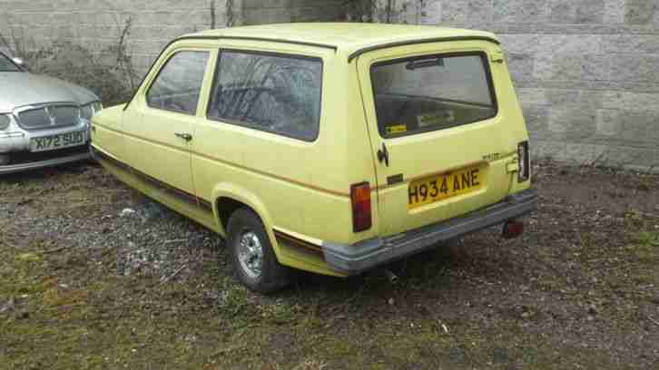 Reliant Rialto car. Reliant car from United Kingdom