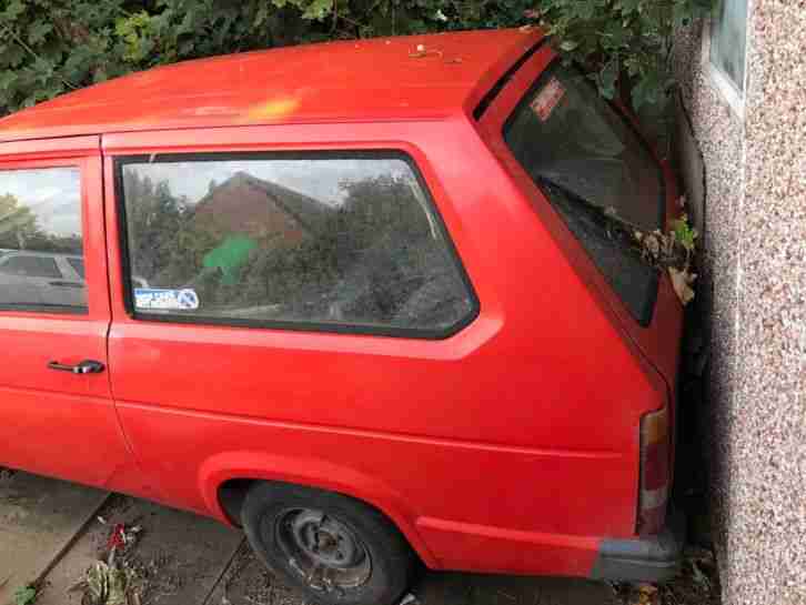 reliant robin 3 wheeler, spares or repair low mileage