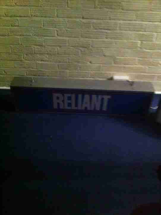 reliant signs