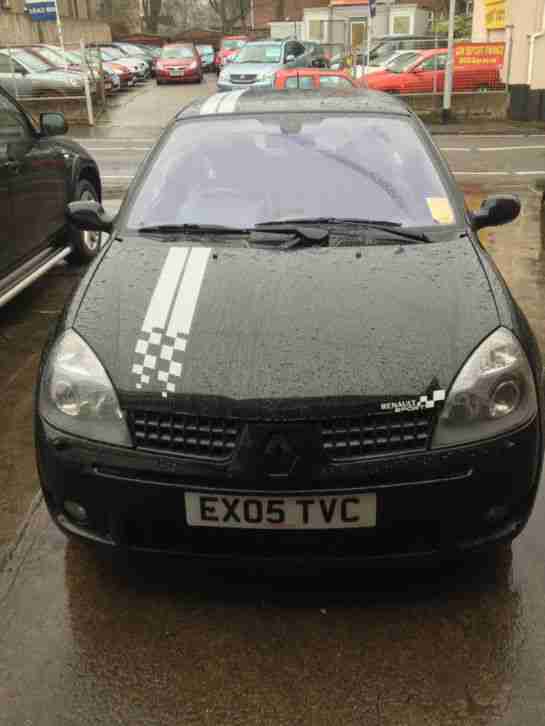 Renault Clio rs. Renault car from United Kingdom