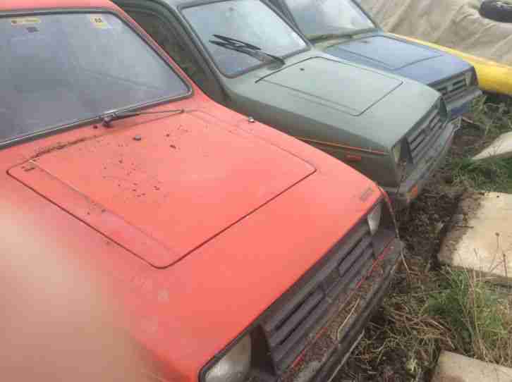 Reliant Robin rialtos. Reliant car from United Kingdom