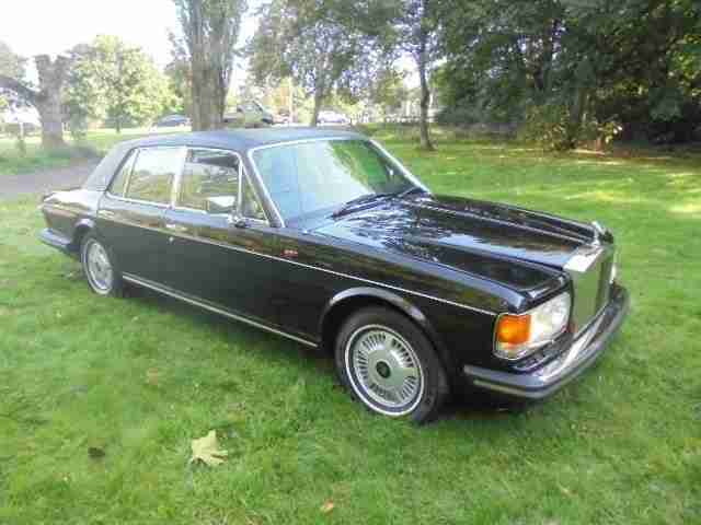 rolls royce silver spirit masons black ex oasis car classic car