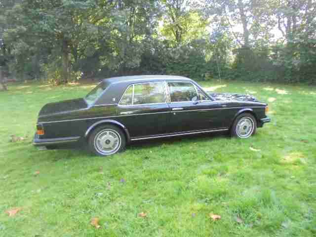 rolls royce silver spirit masons black ex oasis car classic car