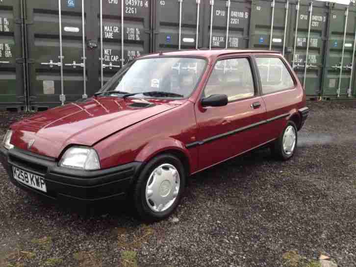 rover metro 3 door 1.1 in red