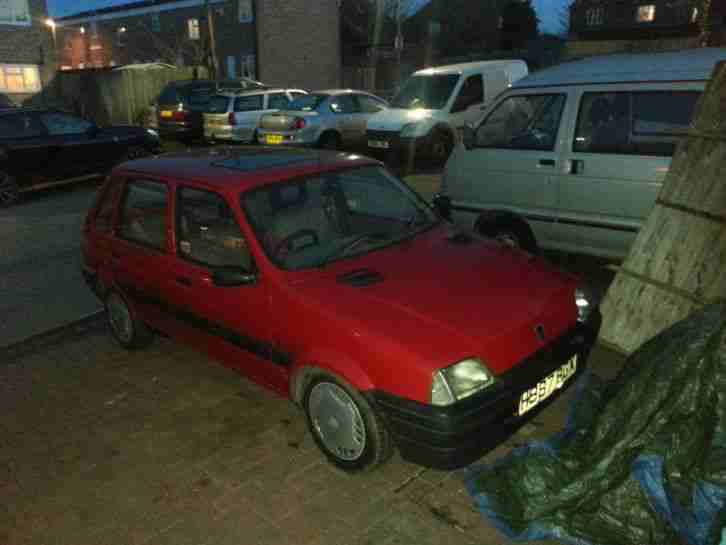 rover metro red l reg low miles