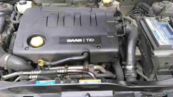 saab 9-3 2005 1.9 tid vector sport in black