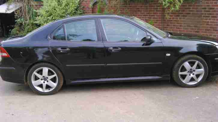 saab 9-3 2005 1.9 tid vector sport in black