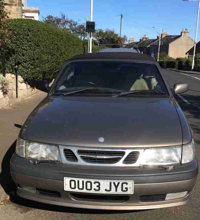 Saab 9 3 for parts or spares or repair