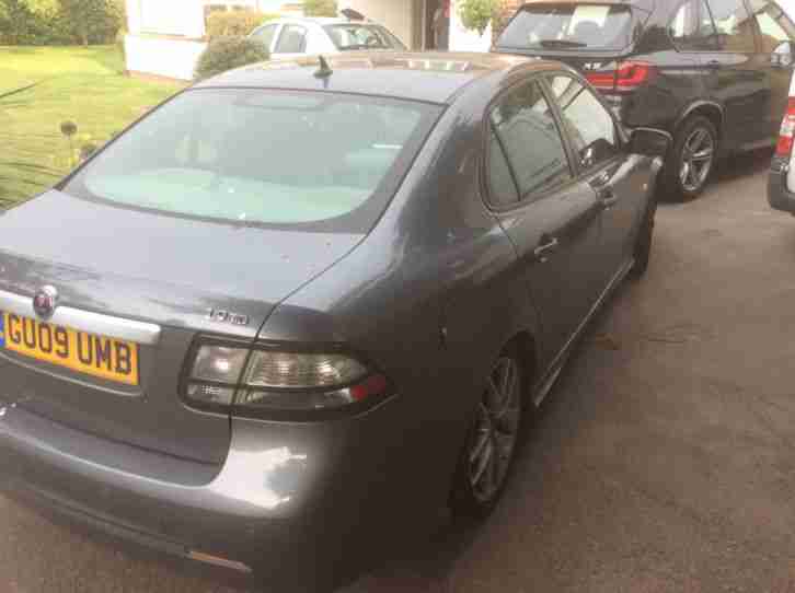 saab 9-3 saloon 1.9 tid auto in grey 09 reg