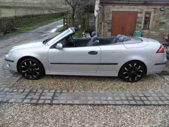 saab 9-3 vector 175bhp convertible 2.0 turbo convertible 53 reg 2003 90k s/h