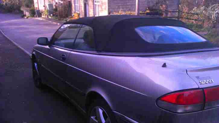 Saab Convertible. Saab car from United Kingdom