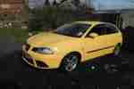 ibiza 1.9 tdi sport car yellow 4 doors