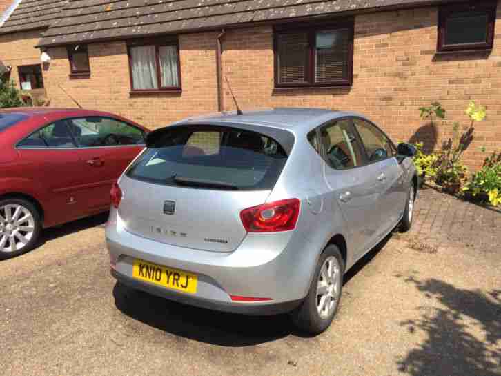 seat ibiza ecomotive 1.4 Tdi 2010 silver Damaged Repairable salvage