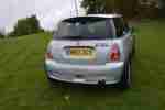 silver cooper jcw