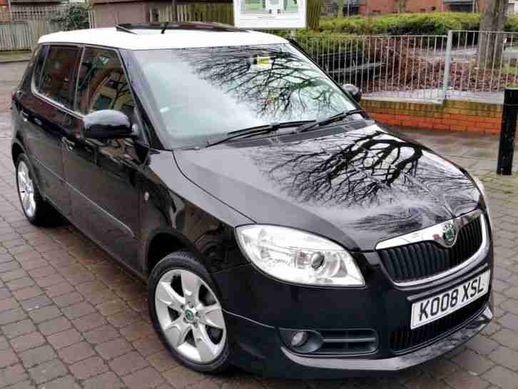 skoda fabia 1.9 tdi sport 2008 white roof 90.000 miles full service history