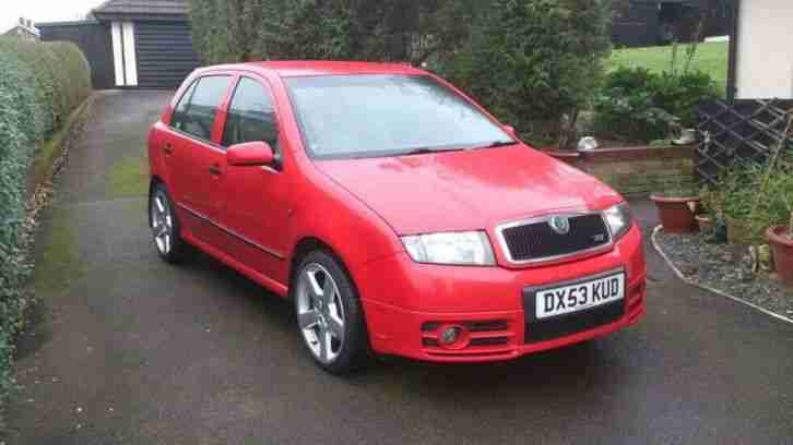 skoda fabia vrs