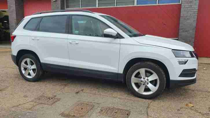 Skoda Karoq SE. Skoda car from United Kingdom