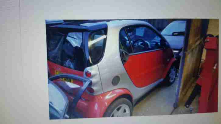 smart car 2002 spares or repair