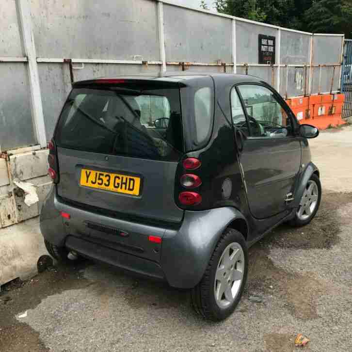 Smart Car City Pulse 61 SemiAuto 2003 spares or repairs No MOT Starts And Drives