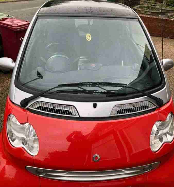 Smart Car fortwo. Smart car from United Kingdom