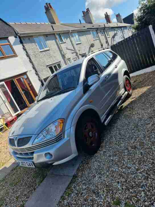 Ssangyong Kyron sport. Ssangyong car from United Kingdom