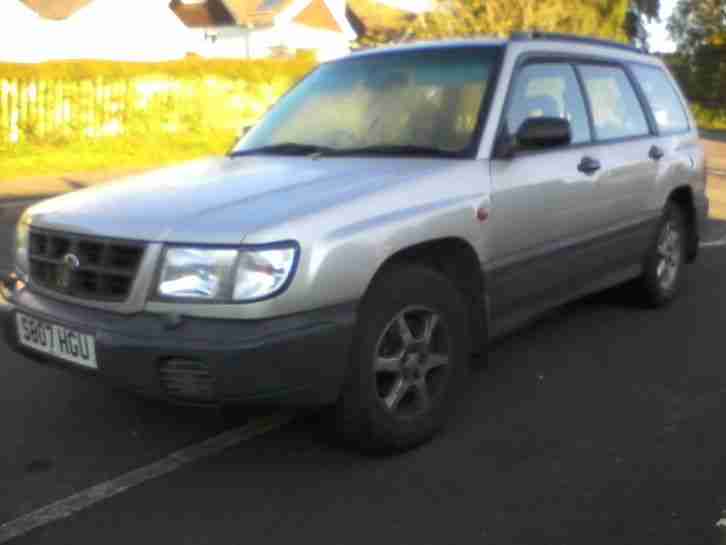 subaru forester, non turbo, 4x4, offroad. long mot.
