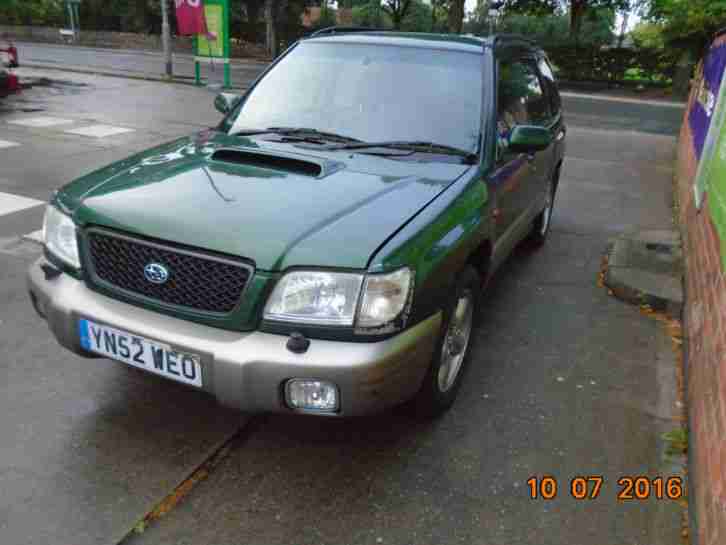 subaru forester s turbo estate awd 52 reg f.s.h 114,000 miles mot nov 2016