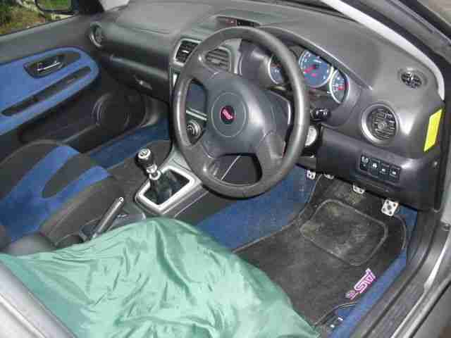 subaru impreza sti uk widetrack ppp car 2004/54 76k fsh may swap/p.ex