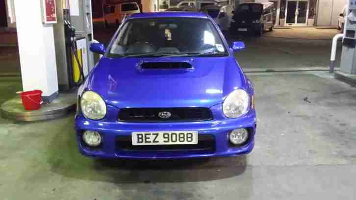 subaru impreza wrx 80k miles rally blue