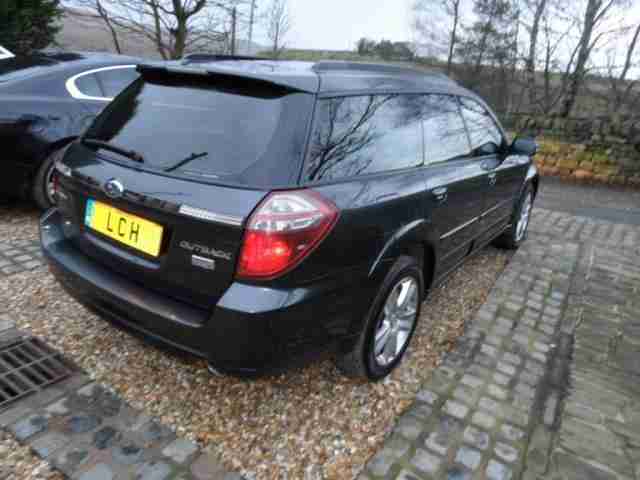 subaru outback re boxer td 4x4 diesel estate 1 owner fsh 78k 58 2008 leather