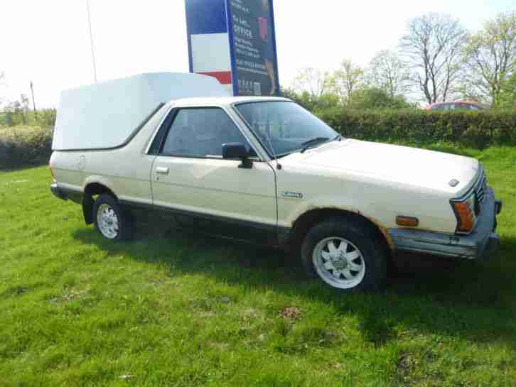 Subaru pick up brat good ruuning order