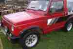 sj samuria 4x4 off roader