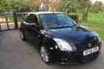 swift sport vvt 1.6.jet black 71,000